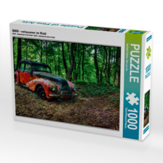 BMW - verlassener im Wald (Puzzle)