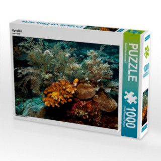 CALVENDO Puzzle Korallen 1000 Teile Lege-Größe 64 x 48 cm Foto-Puzzle Bild von Martin Rauchenwald