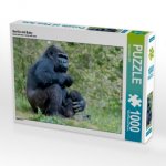 Gorilla mit Baby (Puzzle)