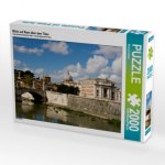 Blick auf Rom über den Tiber (Puzzle)