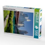 Chicago River und DuSable Bridge (Puzzle)