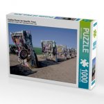 Cadillac Ranch, bei Amarillo, Texas (Puzzle)