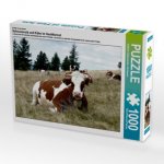 Ein Motiv aus dem Kalender Schwarzwald und Kühe im Hochformat (Puzzle)
