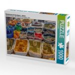 Marktstand mit Gewürzren - Jemen (Puzzle)