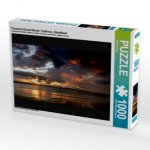 Panorama Dunnet Beach, Caithness, Schottland (Puzzle)