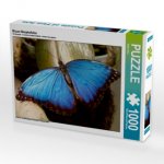 Blauer Morphofalter (Puzzle)