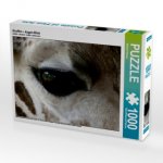 CALVENDO Puzzle Giraffen - Augen-Blick 1000 Teile Lege-Größe 64 x 48 cm Foto-Puzzle Bild von Michael Herzog