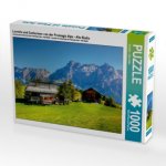 Lavrella und Conturines von der Pralongia Alpe - Alta Badia (Puzzle)