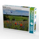 Ein Motiv aus dem Kalender Roter Mohn, bunte Wiesen (Puzzle)