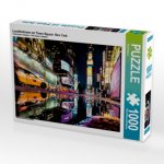 Leuchtreklame am Times Square New York (Puzzle)