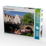 Grachtenfahrt in Friedrichstadt (Puzzle)