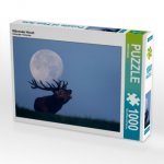 CALVENDO Puzzle Röhrender Hirsch 1000 Teile Lege-Größe 64 x 48 cm Foto-Puzzle Bild von Wilfried Martin