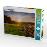 Sonnenuntergang bei Annaberg (Puzzle)