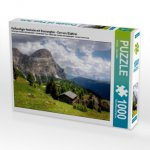 Kolfuschger Hochalm mit Sassongher - Corvara Südtirol (Puzzle)