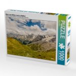 Blick vom Stilfser Joch in Südtirol (Puzzle)
