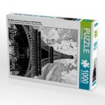 Ein Bild von Paris schwarz weiß Kalender (Puzzle)