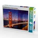 SAN FRANCISCO Skyline und Golden Gate Bridge (Puzzle)