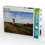 CALVENDO Puzzle Deichblick zum Leuchtturm 1000 Teile Lege-Größe 64 x 48 cm Foto-Puzzle Bild von H. Dreegmeyer