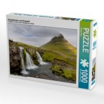 Kirkjufellsfoss mit Kirkjufell (Puzzle)