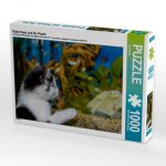 Katze Hope und die Fische (Puzzle)
