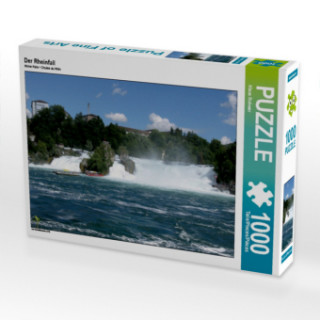 CALVENDO Puzzle Der Rheinfall 1000 Teile Lege-Größe 64 x 48 cm Foto-Puzzle Bild von Klaus Rohwer