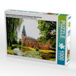 Schloss Raesfeld, die Hofseite der Oberburg im Münsterland (Puzzle)