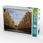 Münster - Prinzipalmarkt, der Platz mit den charakteristischen Giebelhäusern und Bogengängen. (Puzzle)