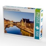 Korenlei und Graslei in der Altstadt von Gent (Puzzle)