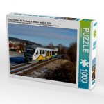 Trilex VT04 mit KD Werbung in Wilthen am 08.01.2016 (Puzzle)