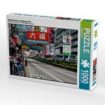 Straßenszene Hongkong City (Puzzle)