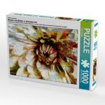 Ein Motiv aus dem Kalender Blumen und Blätter in abstrakter Art (Puzzle)