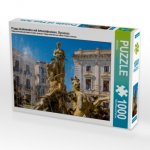 Piazza Archimedes mit Artemisbrunnen, Syracusa (Puzzle)