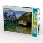 Fischerhütte am Pragser Wildsee (Puzzle)