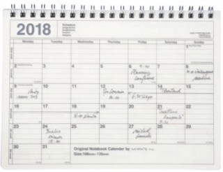 MARK'S 2018 Tischkalender S // Ivory