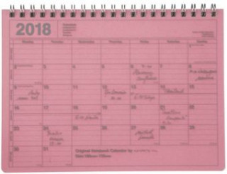 MARK'S 2018 Tischkalender S // Pink