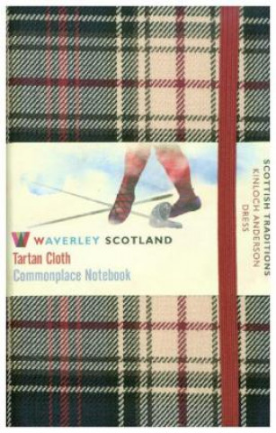 Waverley S.T. (M): Dress Pocket Genuine Tartan Cloth Commonplace Notebook