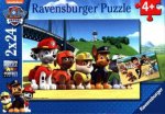 Ravensburger Kinderpuzzle - 09064 Heldenhafte Hunde - Puzzle für Kinder ab 4 Jahren, Paw Patrol Puzzle mit 2x24 Teilen