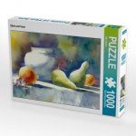 Obst und Vase (Puzzle)