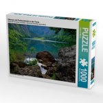 Obersee mit Fischunkelalm in der Ferne (Puzzle)