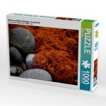 Steine am Strand, Bretagne, Frankreich (Puzzle)