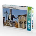 Catania, Elefantenbrunnen auf der Piazza del Duomo (Puzzle)