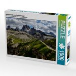 Auronzohütte vor Cadini-Gruppe (Puzzle)