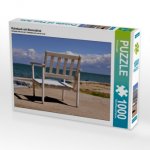 Ruhebank mit Meeresblick (Puzzle)