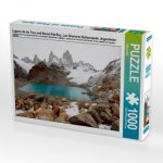 Laguna de los Tres und Mount Fitz Roy, Los Glaciares Nationalpark, Argentinien (Puzzle)
