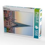 Blick über Lüneburg mit St. Johanniskirche, 1000 Teile