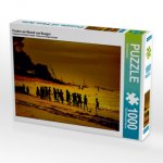Fischer am Strand von Nungwi (Puzzle)