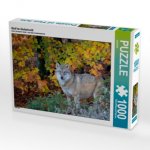 Wolf im Herbstwald (Puzzle)