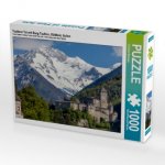 Tauferer Tal mit Burg Taufers, Südtirol, Italien (Puzzle)
