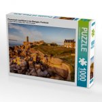Ploumanach Leuchtturm in der Bretagne, Frankeich (Puzzle)