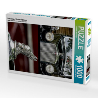 Schwarzer Rover Oldtimer (Puzzle)